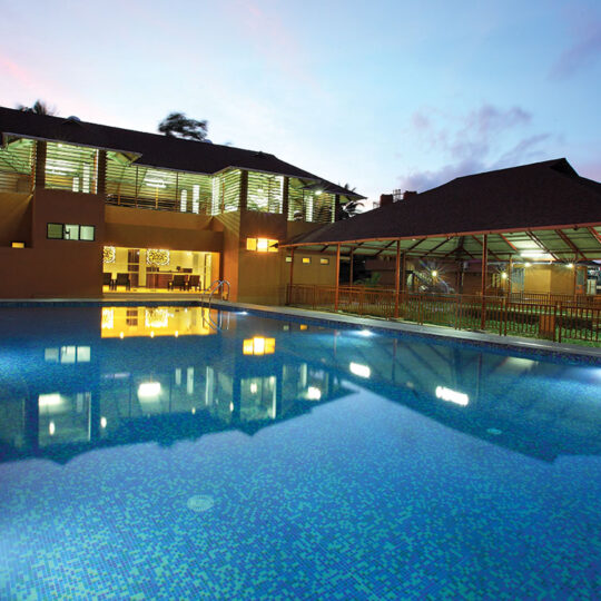 Swimming Pool Mannath Ayur Island Resort Alappuzha